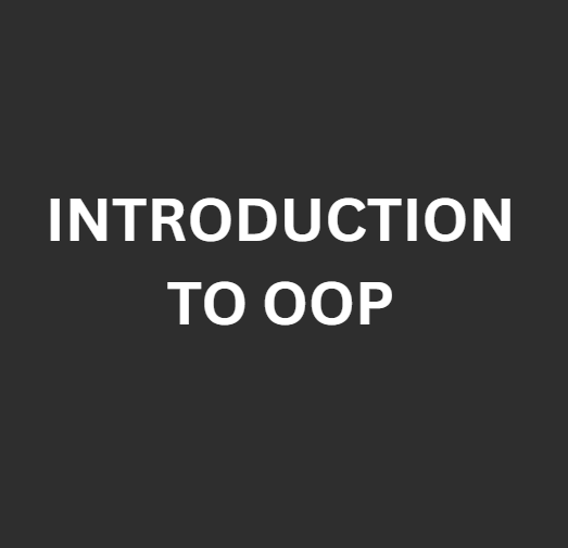 Introduction To OOP